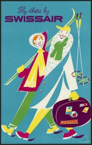 Fly there by Swissair